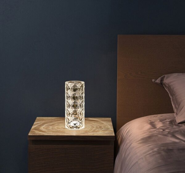 Crystal USB Touch Dimming Table Lamps - Image 4