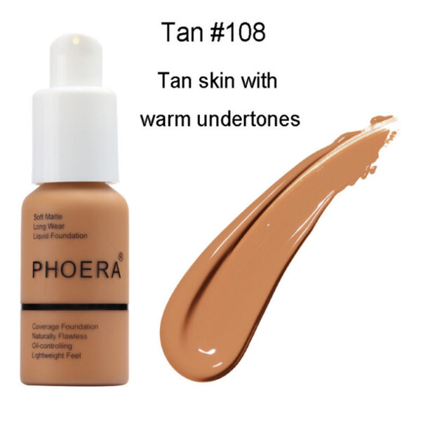 Natural Color Matte Concealer Foundation Cream - Image 9