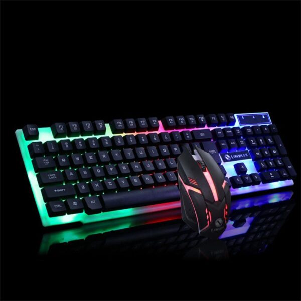 Level Up Your Game: GTX300 RGB Gaming Keyboard & Mouse Set – Featuring vibrant illumination! - Image 4