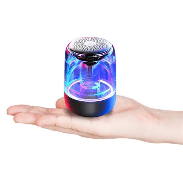 Enjoy Rich Bass and Vibrant LED Lights with this Portable Wireless Bluetooth Column Speaker - Image 2