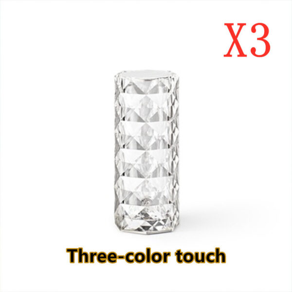 Crystal USB Touch Dimming Table Lamps - Image 2