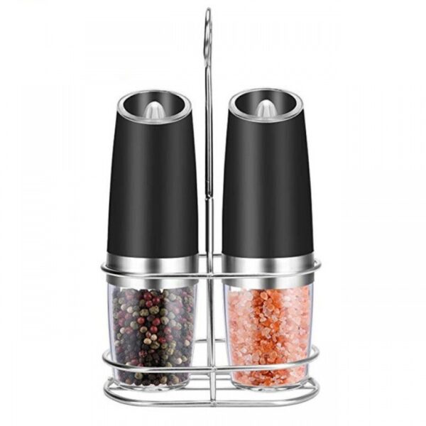 Electric Gravity Salt & Pepper Adjustable Grinder - Image 2