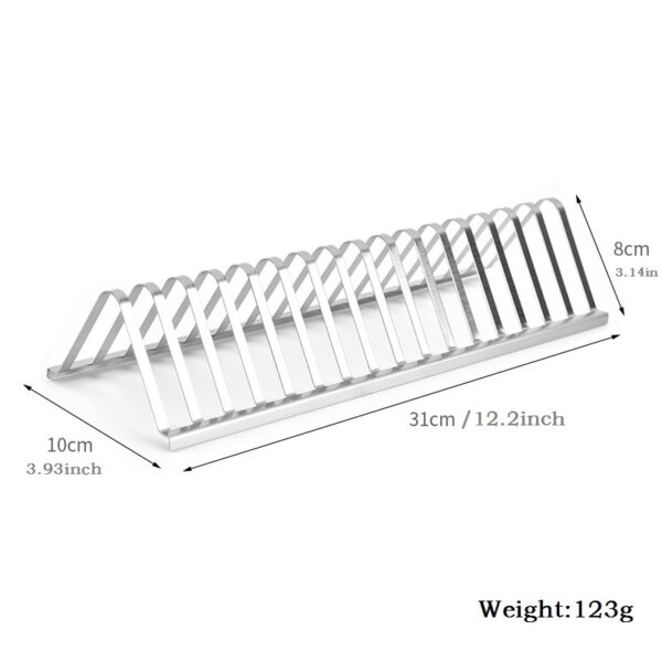 Stainless Steel Barbecue Grill Holder - Image 2