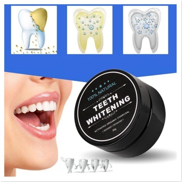 Natural Charcoal Teeth Whitening Powder - Image 4