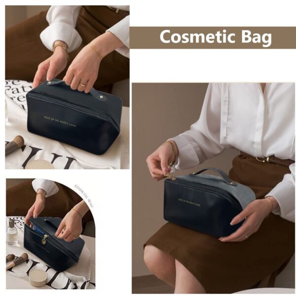 Organize Your Travel Essentials: Large Capacity Cosmetic Bag - Image 5