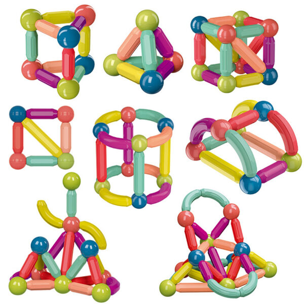 Develop Creativity & Fine Motor Skills with Magnetic Building Blocks - Image 8