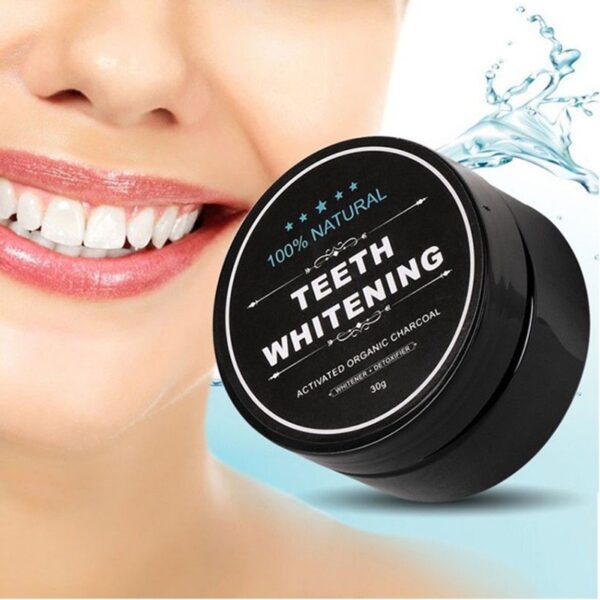 Natural Charcoal Teeth Whitening Powder - Image 2