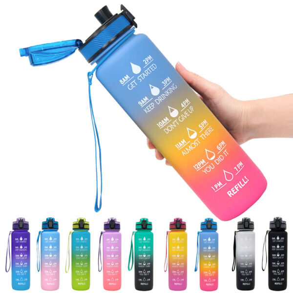 Time Marker Tritan 1L Water Bottle