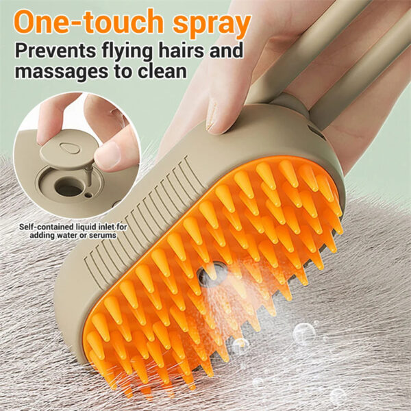 Pet 3 In 1 Electric Massage Hair Brush - Image 4