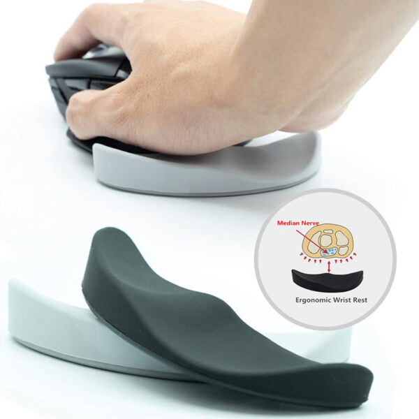 Mouse Silicon Gel Non-Slip Wrist Rest Pads