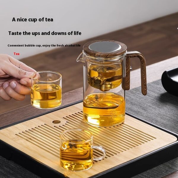 One-Click Magnetic Glass Tea Pot - Image 7