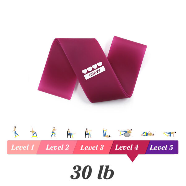 Yoga Resistance Rubber Bands 0.35mm-1.1mm - Image 10