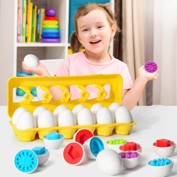 Develop Baby's Skills with this Educational Smart Egg Shape Sorter Toy