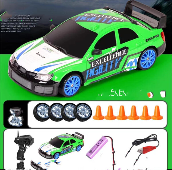 2.4GHz 4WD RC GTR/AE86 Drift Car – A fun racing toy for kids! - Image 10