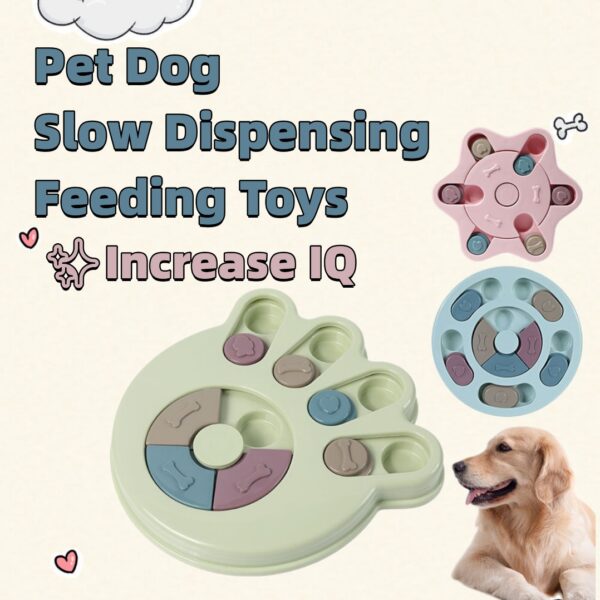 Interactive Dog Puzzle Toy: Slow Feeder for Training & Enrichment