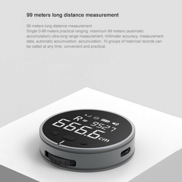 High-Precision Digital Electronic Measuring Tape with LCD Display - Image 2