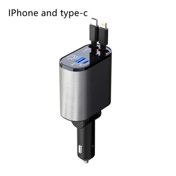 Supercharge Your Devices: 100W Car Charger with USB & USB-C - Image 3