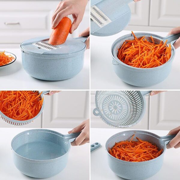 8 In 1 Vegetable Slicer - Image 3