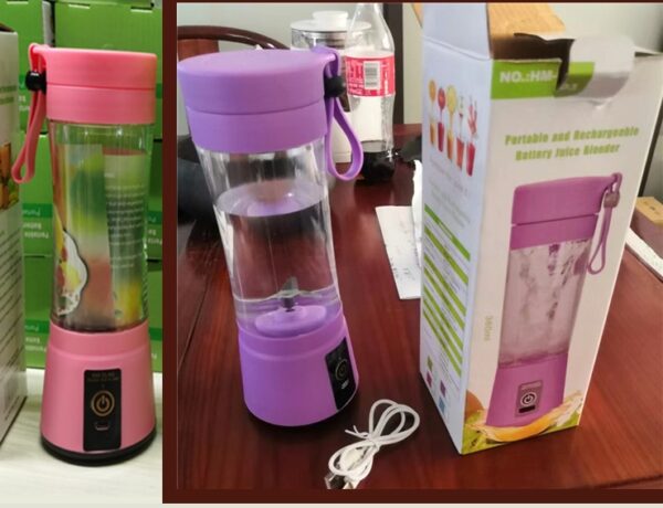 Portable Mini Kitchen Fruit Juice Mixer with USB Rechargeable - Image 7