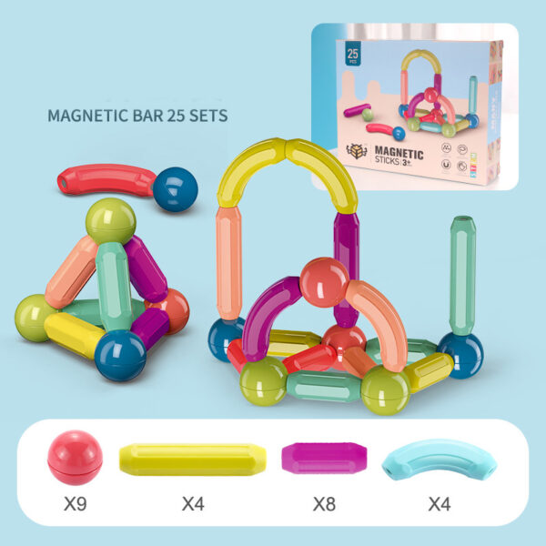 Develop Creativity & Fine Motor Skills with Magnetic Building Blocks - Image 7