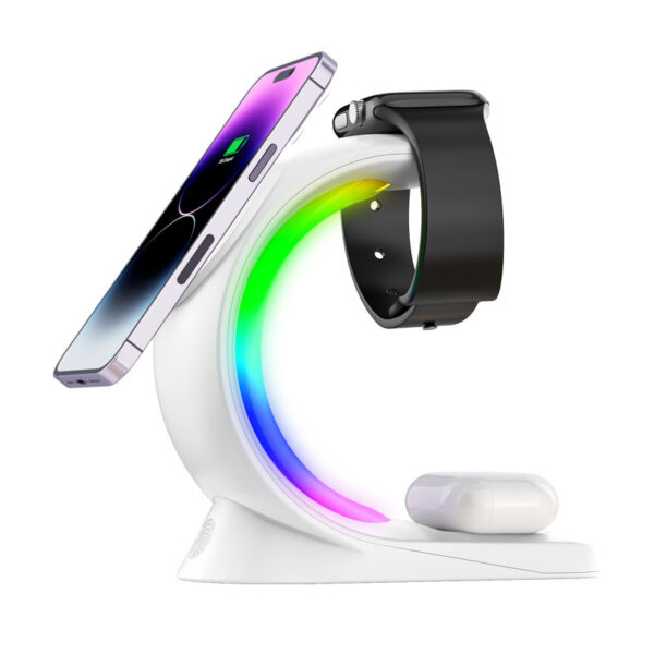 Smartphone, AirPods, and Watches Magnetic Wireless Fast Charger - Image 9