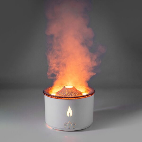 New Creative Ultrasonic Jellyfish Air Flame Humidifier - Image 5