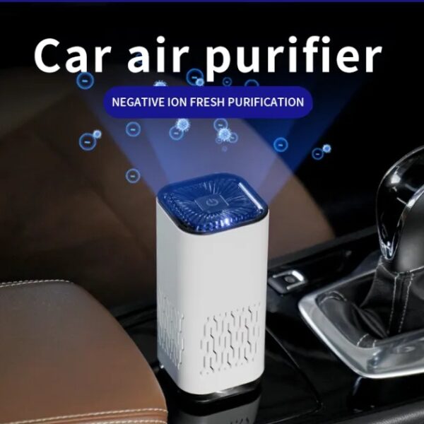 Breathe Cleaner Air: Portable Car Air Purifier Removes Formaldehyde, Dust & Smoke - Image 5