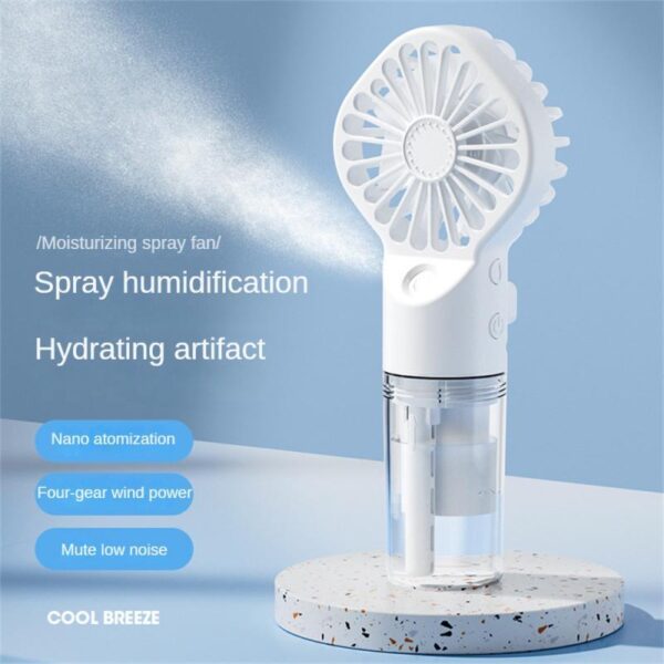 Portable USB Charging Small Mist Fan Humidification - Image 4