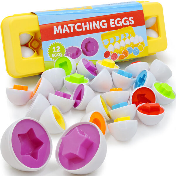 Develop Baby's Skills with this Educational Smart Egg Shape Sorter Toy - Image 4