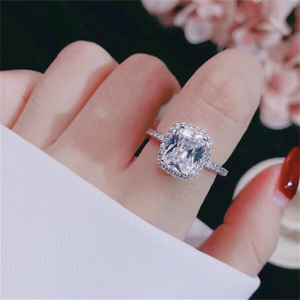 Trendy White Gold Engagement & Bridal Rings - Image 5