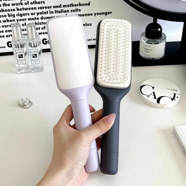 New 4-in-1 Self-Cleaning Anti-Static Massage Hair Brush - Image 9