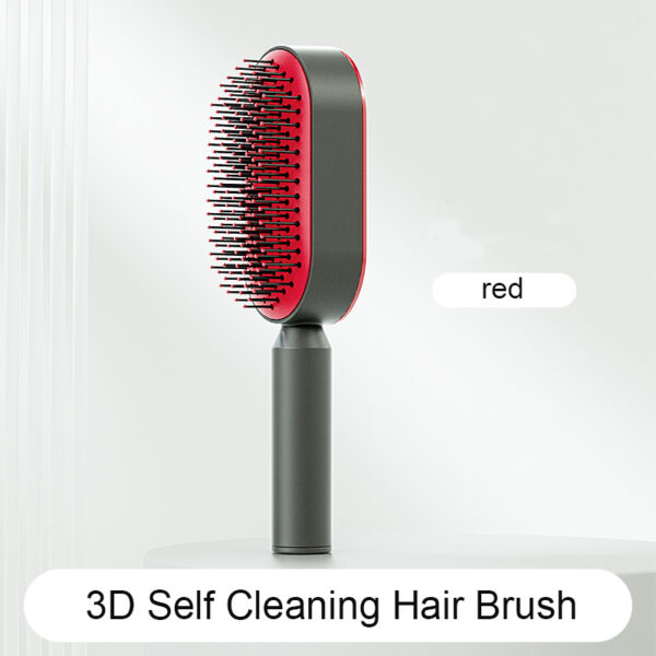 Self-cleaning, Anti-Static Hair Brush - Image 5