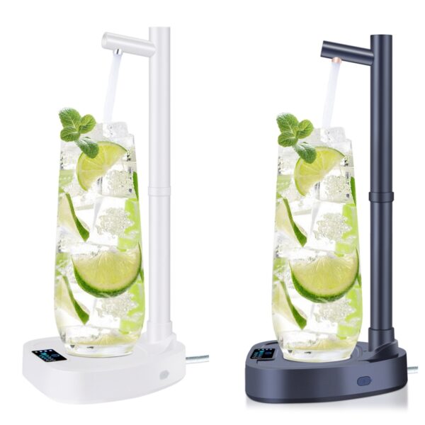 Added Extension Tube Rechargeable Water Dispenser With Stand