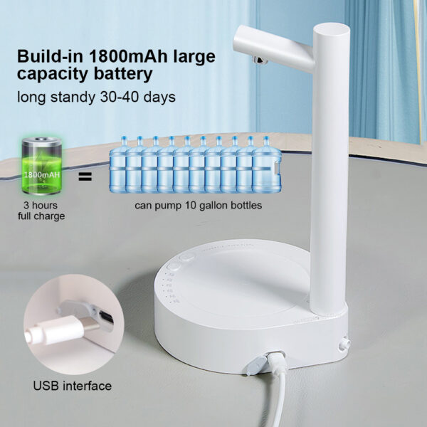 Desk Rechargeable Water Dispenser - Image 7