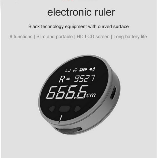 High-Precision Digital Electronic Measuring Tape with LCD Display - Image 5