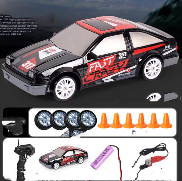 2.4GHz 4WD RC GTR/AE86 Drift Car – A fun racing toy for kids! - Image 7