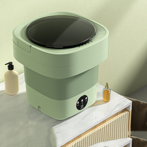 Mini Foldable Washing Machine for Travel & Dorm Use - Image 4