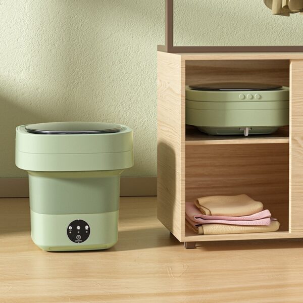 Mini Foldable Washing Machine for Travel & Dorm Use - Image 2