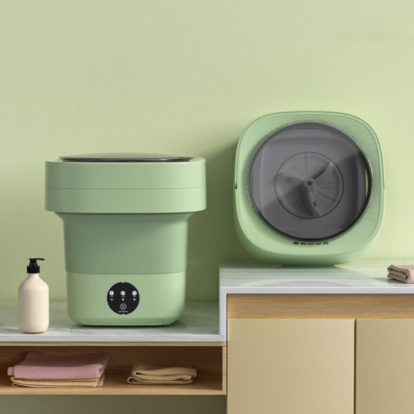 Mini Foldable Washing Machine for Travel & Dorm Use - Image 8