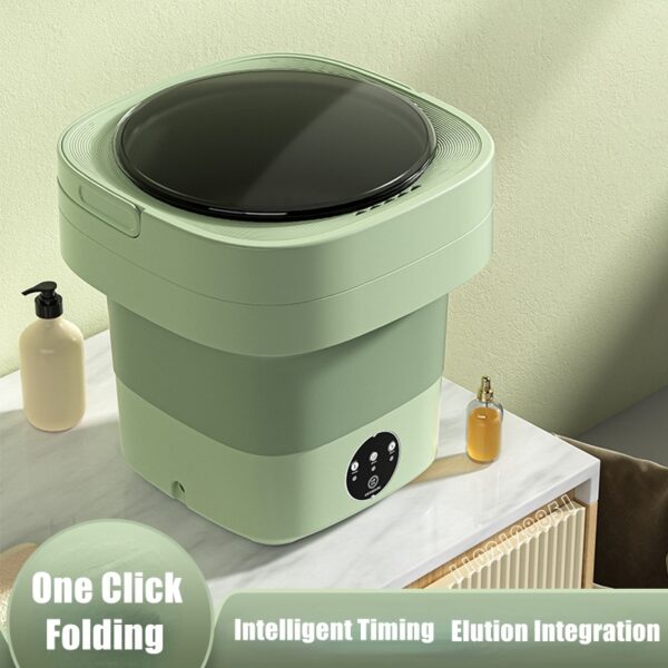 Mini Foldable Washing Machine for Travel & Dorm Use - Image 5