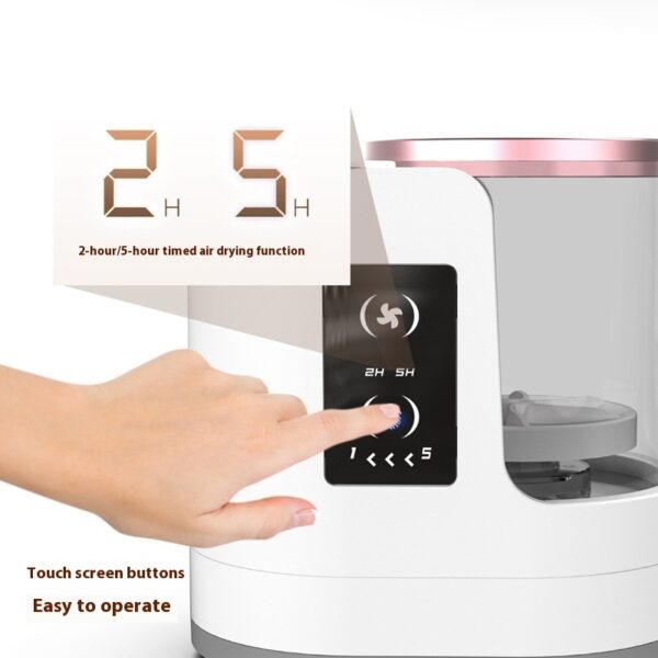 Rechargeable Electric Makeup Brush Cleaner with Dryer & Disinfecting Station | Automatic Cleaning Machine for All Brush Types - Image 3