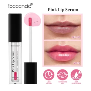 ibcccndc Pink Lip Serum Lotion Moisturizes Moisturizes And Plump Lips Removes Dead Skin Pink Lip Essence Brightener Use Of Face